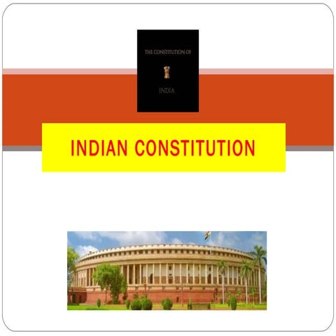 Indian Constitution & Rights and Duties of a citizen