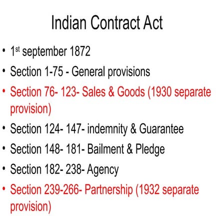 indian contract act, all about contract, offers, acceptance, consideration.