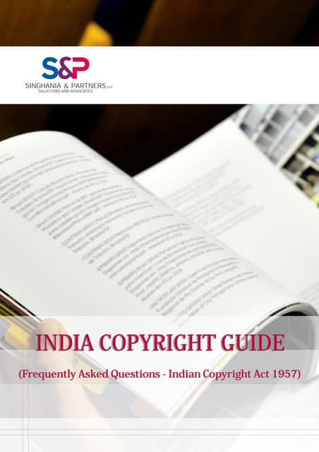 Indian copyright law  