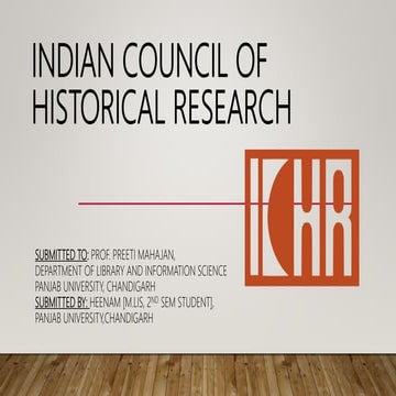 Indian council of historical research
