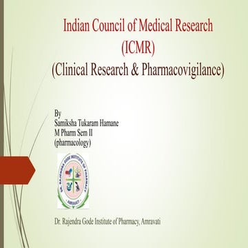 Indian Council of Medical Research (ICMR).pptx