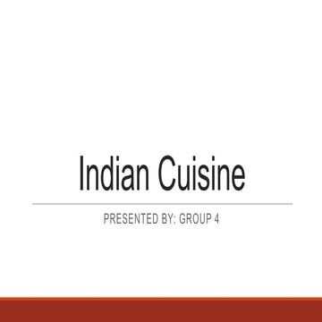 Indian cuisine V2