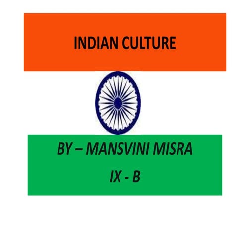 Indian culture