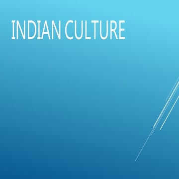Indian culture