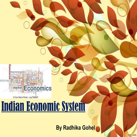 Indian economy Sem 1 BBA