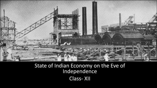 INDIAN ECONOMY