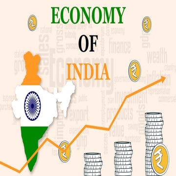INDIAN ECONOMY- economy of india year 2023 | PPTX