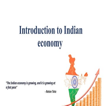 Indian economy, trends in Indian economy.pptx