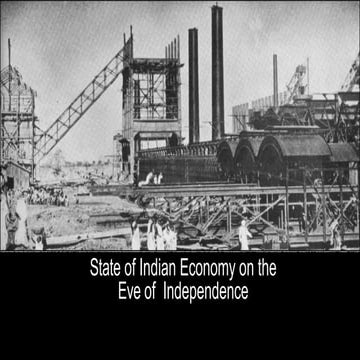 indianeconomy on the eve of Independence New.pptx