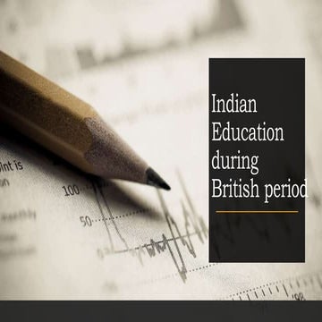 Indian education during british period