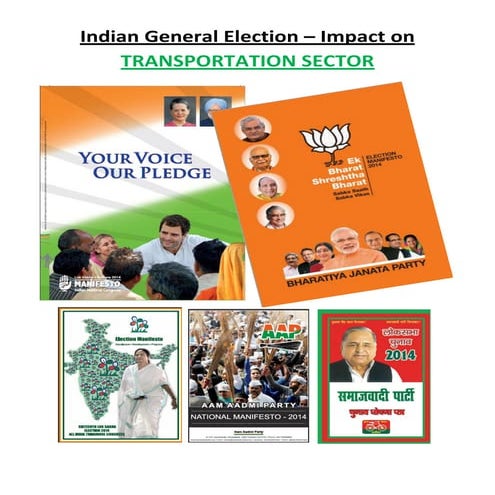Impact of Indian Politics on Transportation Sector in India