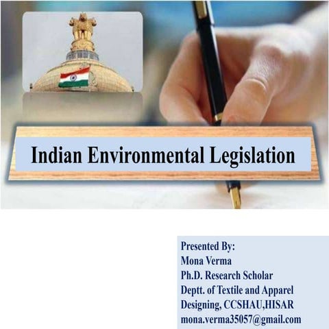 Indian environmental legislation