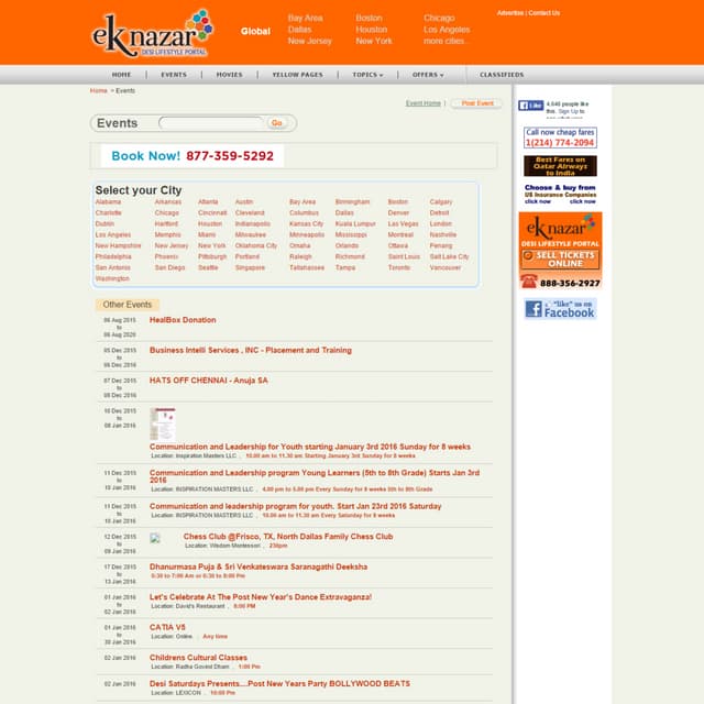 Indian events in usa  indian community events  current indian events desi events  eknazar