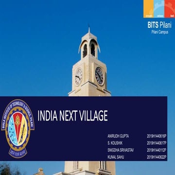 India next village