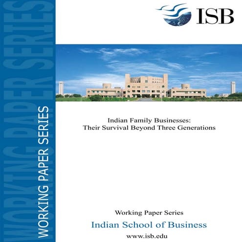 Indian family businesses | PDF