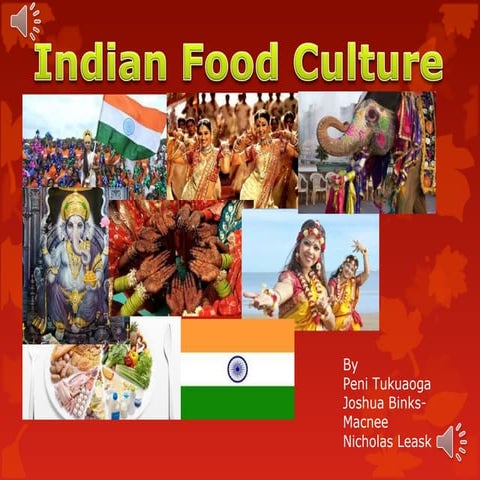 Food culture in india | PPTX