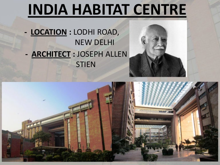 Indian habitat centre plan image