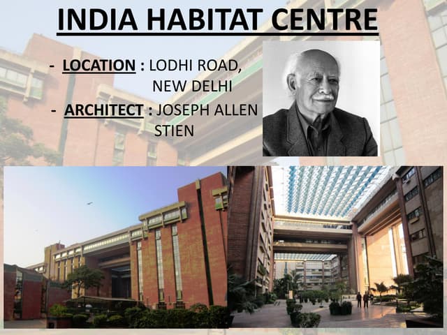 Architecture case study India Habitat Centre, Delhi.pdf