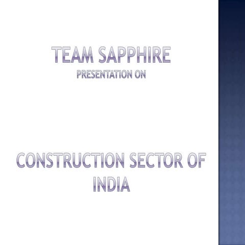 Indian infrastructure industry