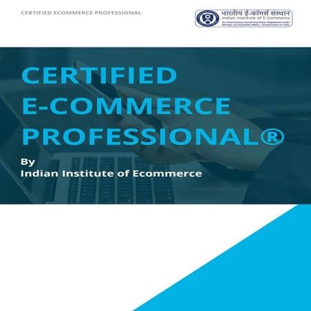 Indian institute of ecommerce   certified ecommerce professional course brochure