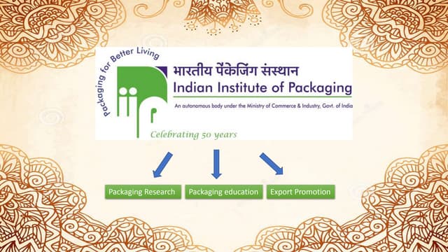 Indian Institute of Packaging celebrated inaugural function of Golden ...