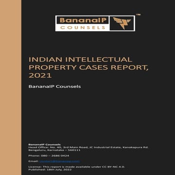 Indian Intellectual Property Cases Report, 2021.pdf