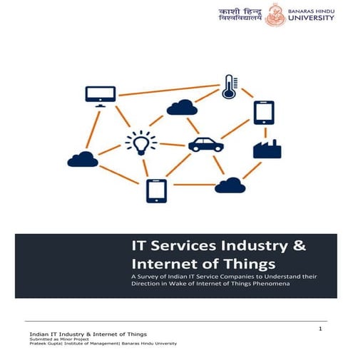 Indian IT Service Industry and Internet of Things