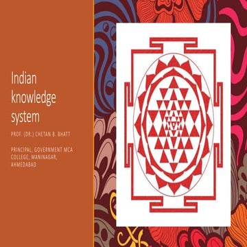 Indian Knowledge System