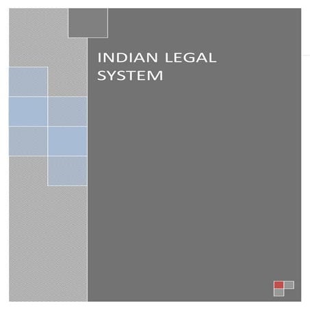 Indian Legal System