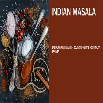 Indian Masala  - Authentic