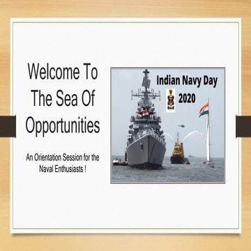 Indian naval orientation