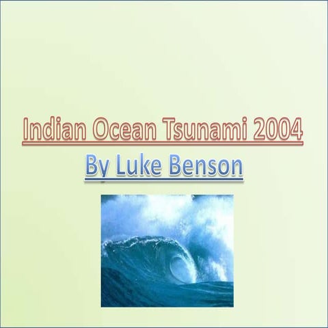 Indian  Ocean  Tsunami  Emma  Conway