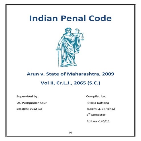 Indian penal code: Private defence