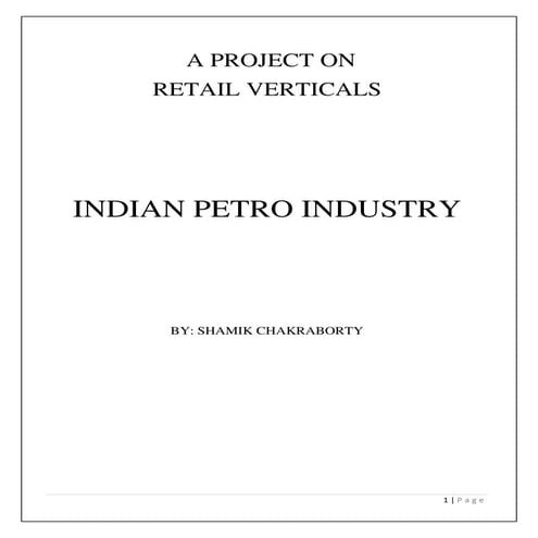 Indian petro industry 2017