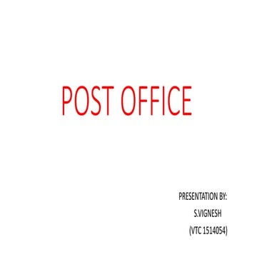 Indian post