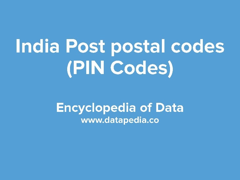 Indian postal zip codes Indian post office Datapedia