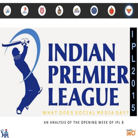 IPL's Opening Week Receives Over 186K Mentions