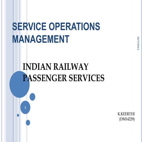 Indian railway services