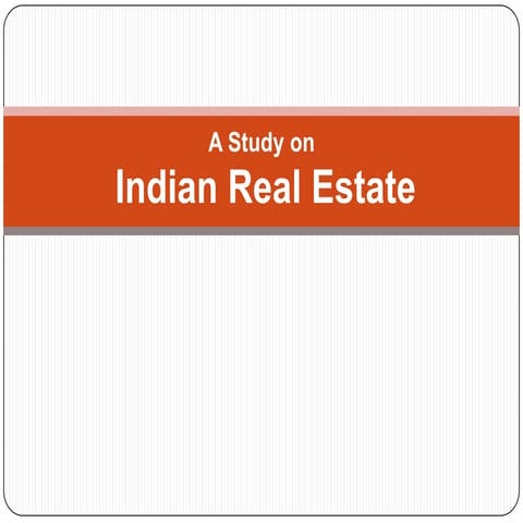 Indian Real Estate