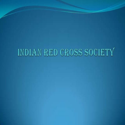 Indian red cross society