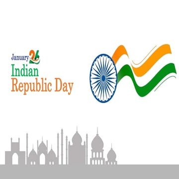 Free Indian Republic Day template from best presentation design agency ...