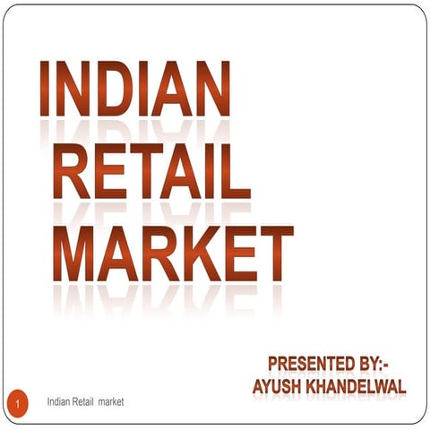 Indian retail market, ayu