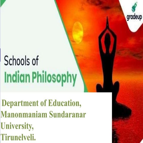 Indian school of philosophy 