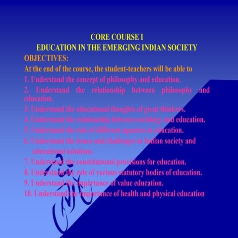 Indian Schools of Philosophy in Education