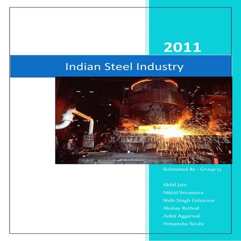 Indian Steel Industry | PDF