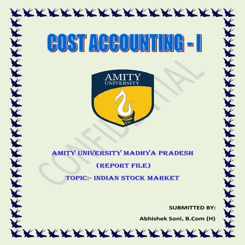 STOCK MARKET BASICS PDF INDIA visual data 6