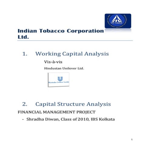 Indian Tobacco Corporation Ltd