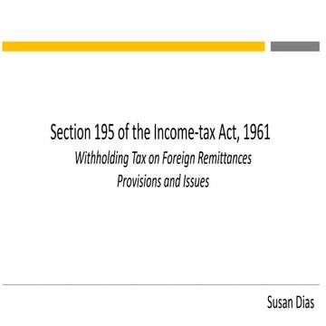 Income tax act 1961 | PPT