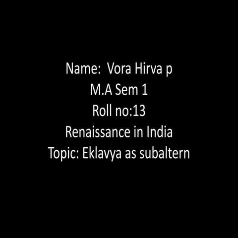 Indian writing in english
