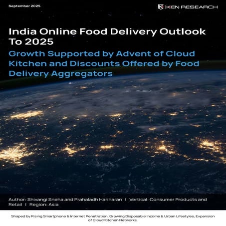 India Online Food Delivery Market Outlook to 2025